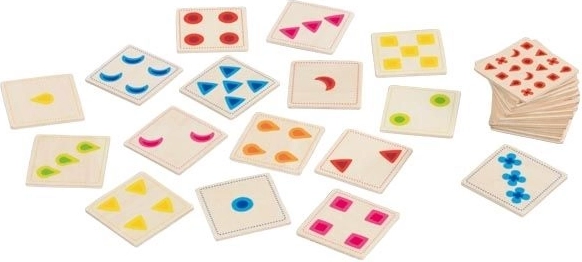 Actiespel kleuren en vormen GOKI