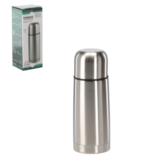 Thermosfles 350 ml van roestvrij staal met langdurige temperatuurbehoud