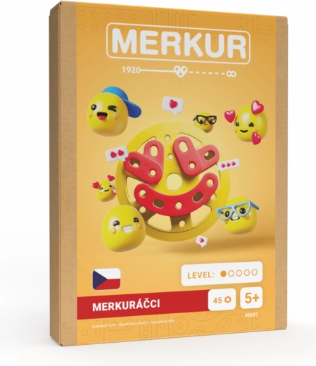Merkur Mini Merkuračci – bouwset, 45 onderdelen