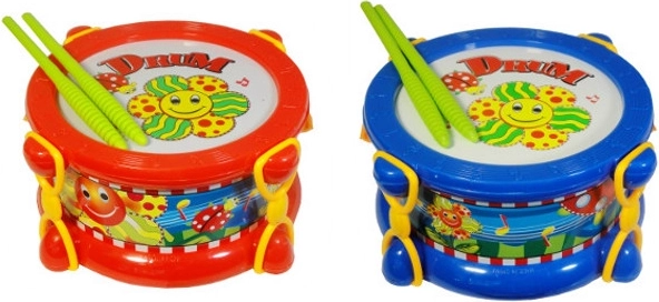 Kinder muziekdrum met stokjes