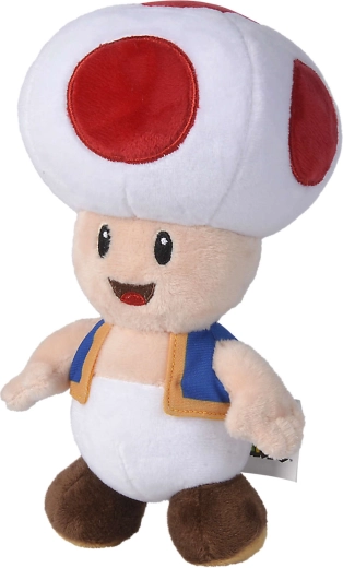 Pluche Super Mario Toad 20 cm