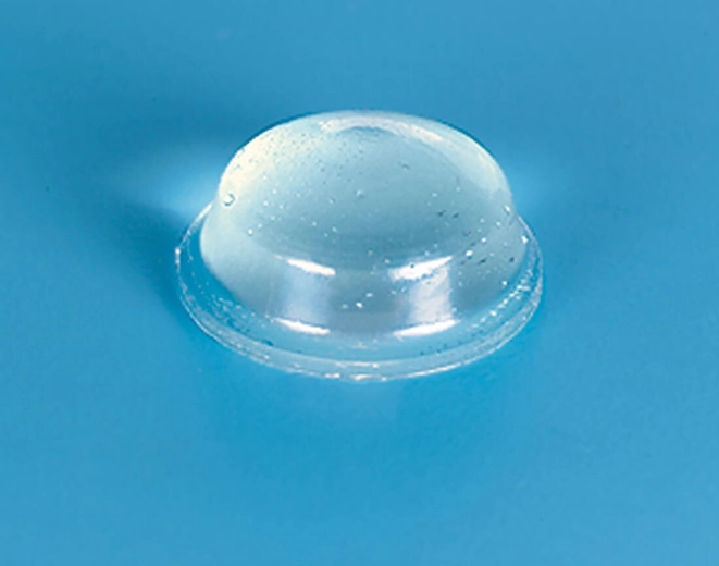 Zelfklevende transparante halfronde stootdoppen 11,1 × 5,1 mm (set van 5 stuks)