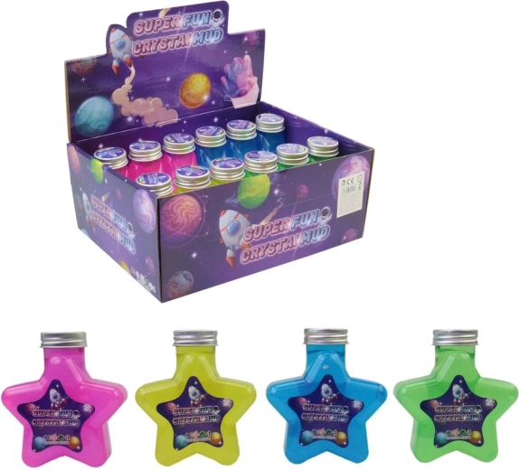 Creatieve boetseerklei Ster 11 cm – set van 12 stuks