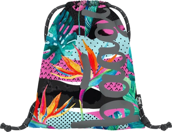 Baagl gymsack Skate Fresh met lichtgevend logo