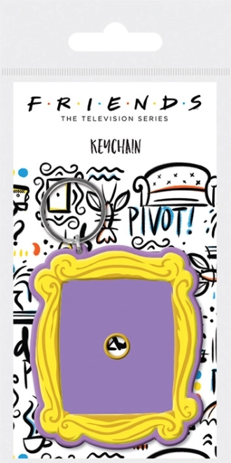 Rubberen sleutelhanger Vrienden