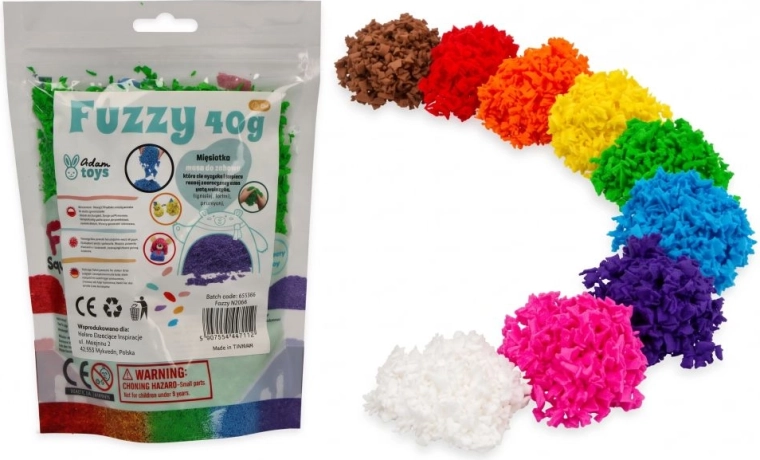 Fuzzy schuimklei Adam Toys 40 g