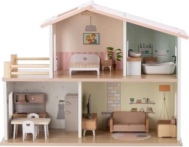 FREEON Free2Play poppenhuis Ella met accessoires