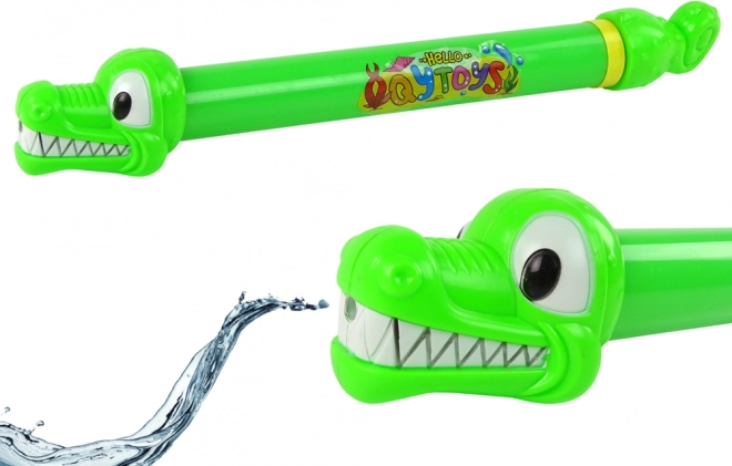 Waterpistool Krokodil 45 cm groen tuin