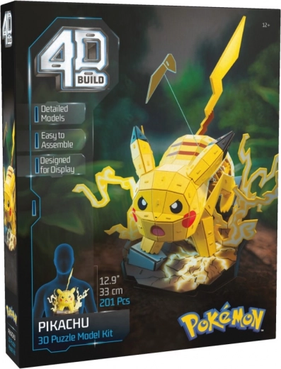 4D Build puzzel Pokémon Pikachu 3D bouwset