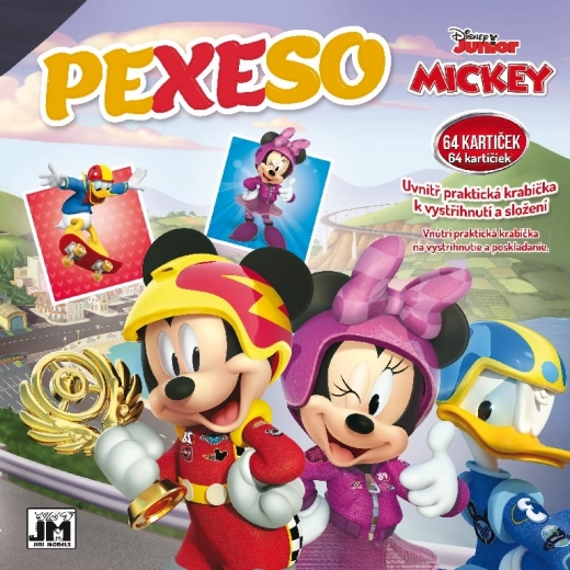 Memoryspel Mickey Mouse Clubhouse – schrift met kaartjes