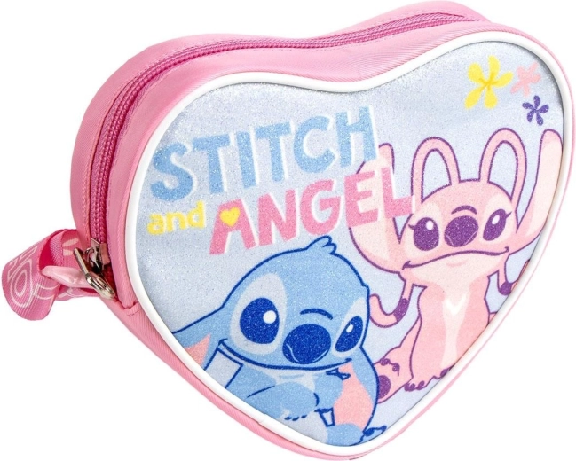 Disney Stitch kindertas in hartvorm om over de schouder te dragen