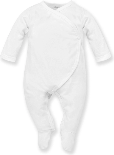 Pinokio onesie Lovely Day met lange mouwen wit