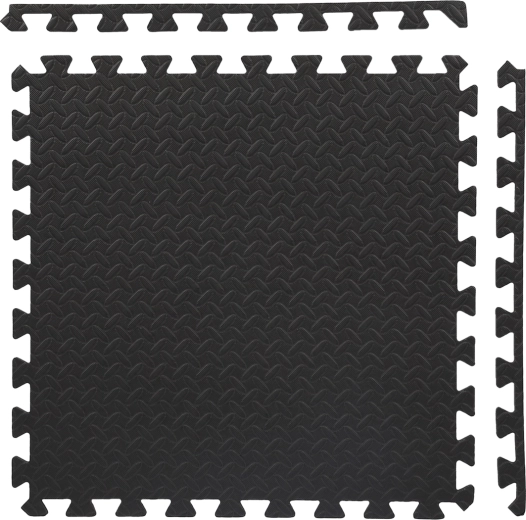 Beschermende puzzelmat van EVA-schuim HMS MP12 PRO, 6 delen, 180 × 120 cm, 12 mm