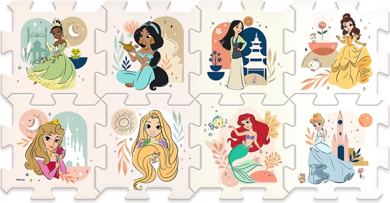 Schuimpuzzel Disney prinsessen