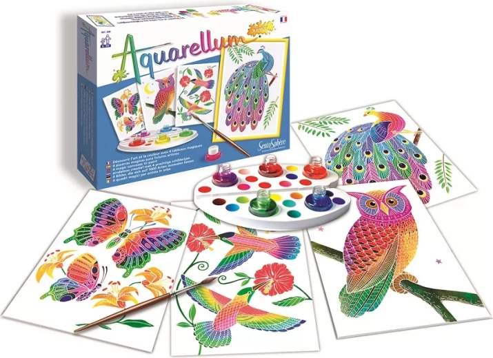 SentoSphere aquarelset voor kinderen In het park