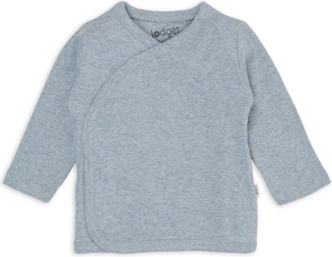 Lodger wikkelvest melange blue fogg, maat 56
