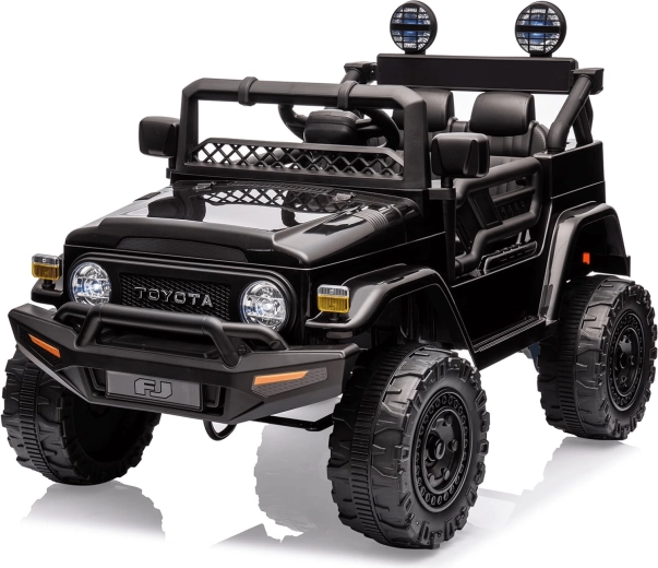 Elektrische Toyota kinderauto 12V 4Ah – zwart