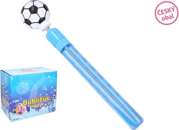 Bellenblaas voetbalbal 60 ml, 28 cm – Tsjechische verpakking