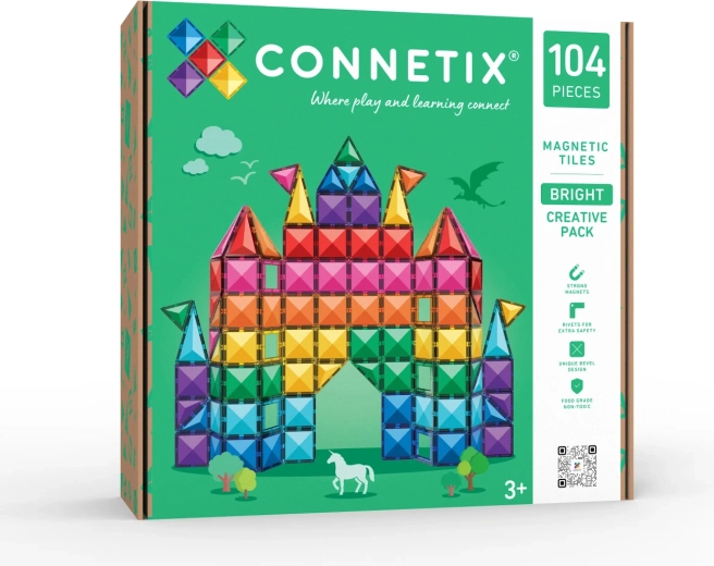 Bright Creative Pack magnetische bouwset met 104 onderdelen