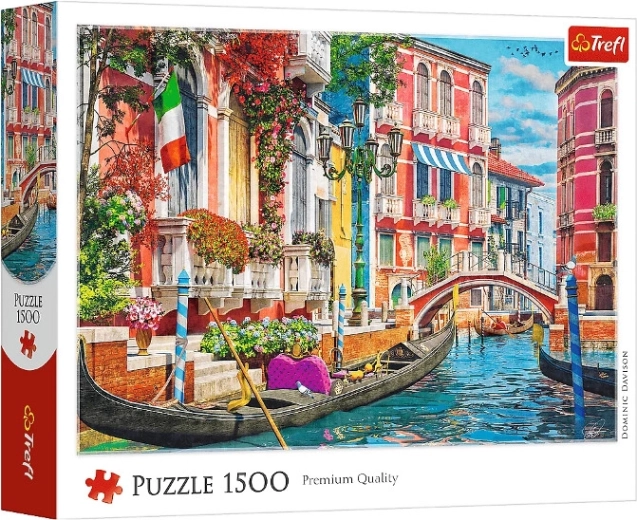Puzzel Zomerse namiddag in Venetië – 1500 stukjes