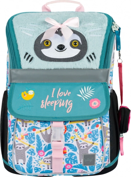 BAAGL Schooltas Zippy Luiaard