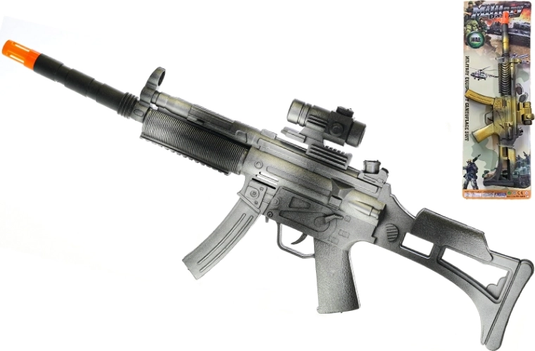 Vliegwiel-geweer 45 cm – kinderspeelgoed zonder batterijen