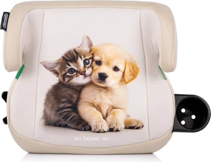 autostoelverhoger go boost i-size met isofix, kitten & puppy