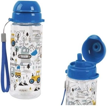 Kindertritanfles Bouwplaats 400 ml