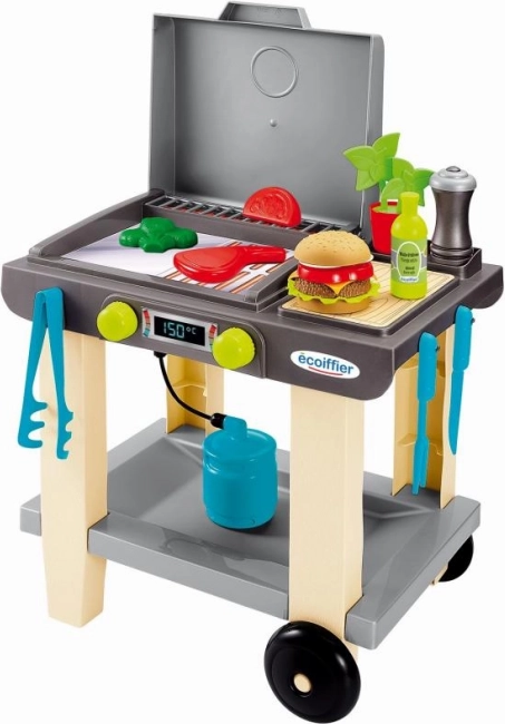 Kinder gasbarbecue met tafel en accessoires
