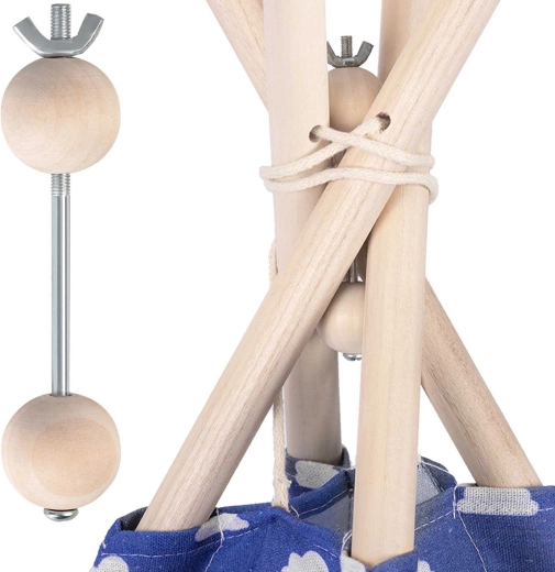 Houten stabilisator voor kindertipi Nukido