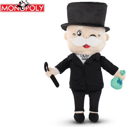 Monopoly Mr. Monopoly knuffel 31 cm (vanaf de geboorte)