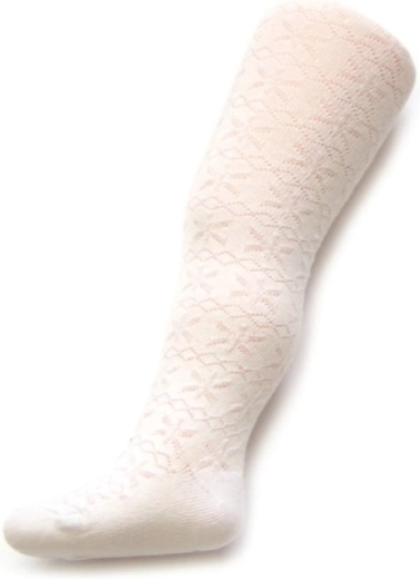 Kinder jacquardpanty NEW BABY wit 128 (7–8 jaar)