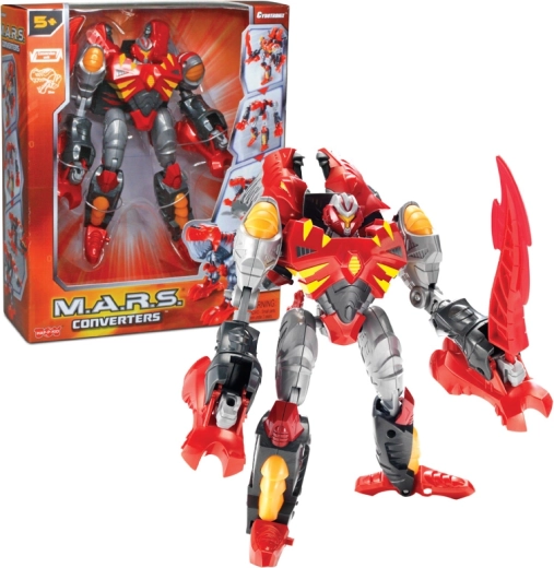 Robot M.A.R.S Converters Dino – transformerende dinosaurussen T‑Rex en Stegosaurus