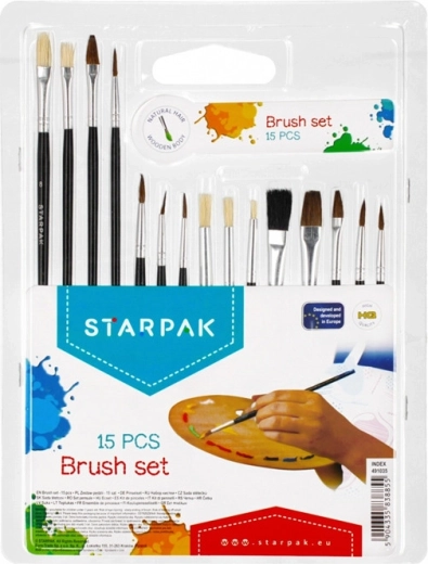 Set penselen 15 stuks