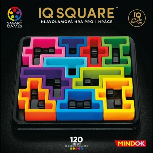 MINDOK SMART GAMES IQ Deluxe Square logische puzzel