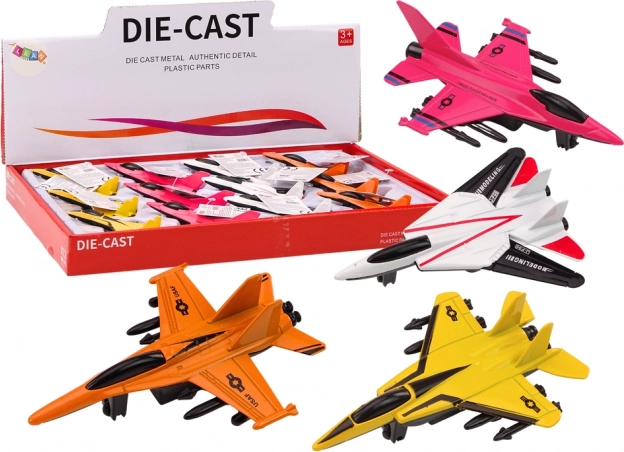 metalen straaljager met vliegwiel