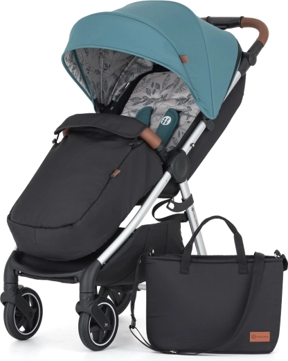 Petite&Mars sportieve kinderwagen Royal3 silver ocean blue