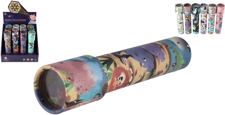 kaleidoscoop met diertjes 19 cm