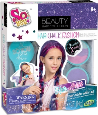 Kleurige haarverf voor kinderen