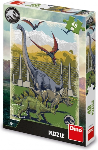 Puzzel Jurassic World – 48 stukjes