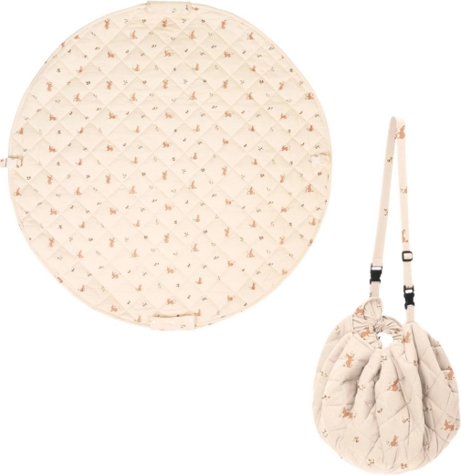 Play&Go Noomad soft speelkleed en speelgoedzak Rabbit