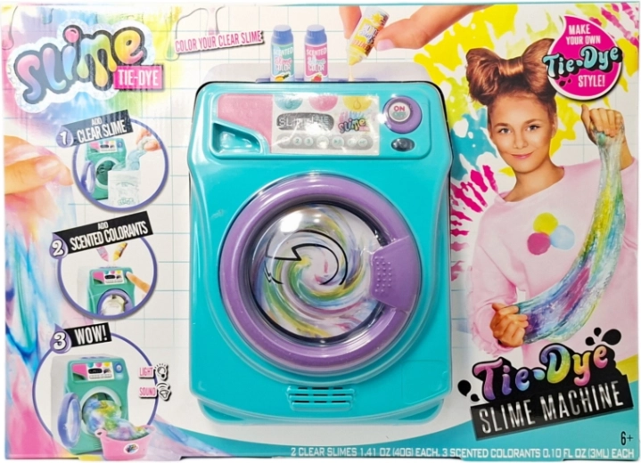 Slijm met wasmachine