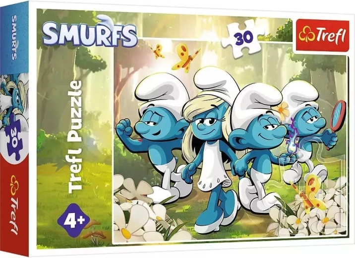Puzzel Smurfen – avontuur, 30 stukjes