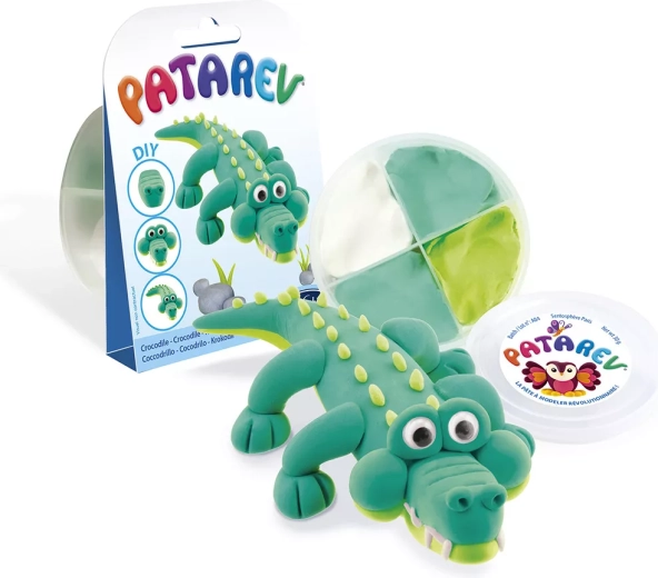 Sentosphere Patarev boetseerklei voor in je zak krokodil