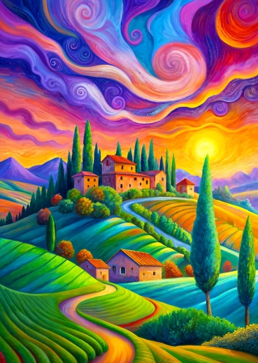 Enjoy Puzzle Toscaans licht 1000 stukjes