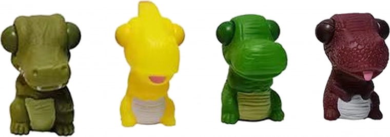 Knijp-dinosaurus 8 cm