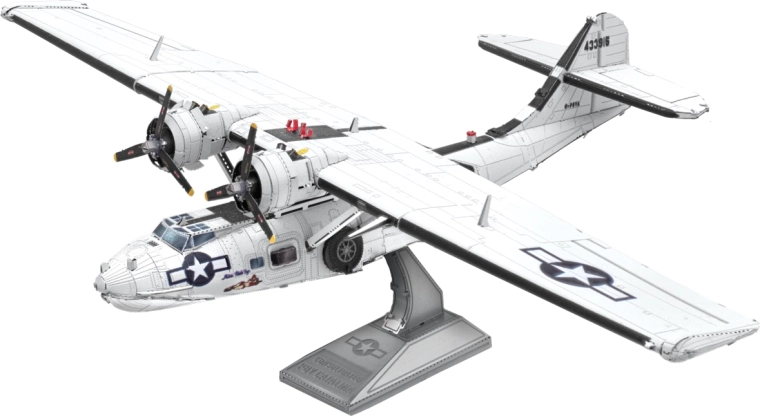 METAL EARTH 3D-puzzel Vliegende boot Consolidated PBY Catalina