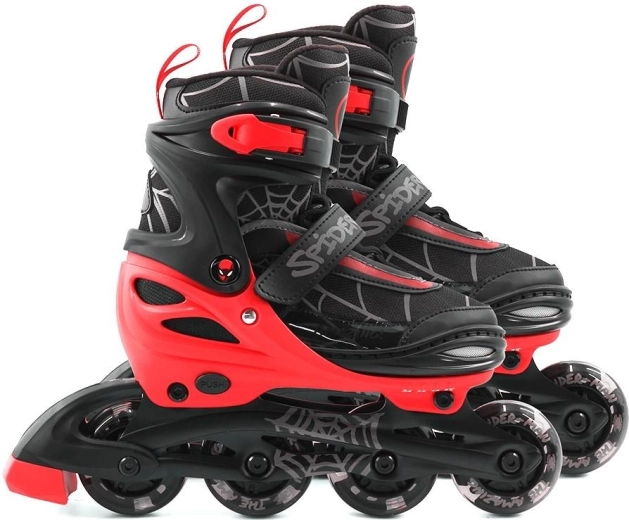 Inline skates Spiderman 3-in-1 met LED-wieltjes