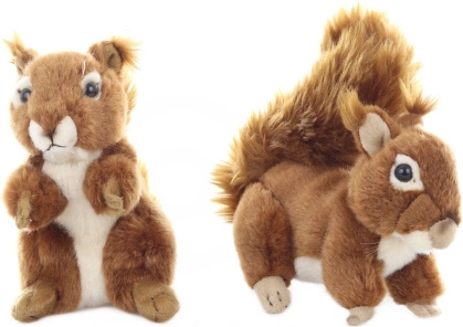 Pluchen eekhoorn 16 cm