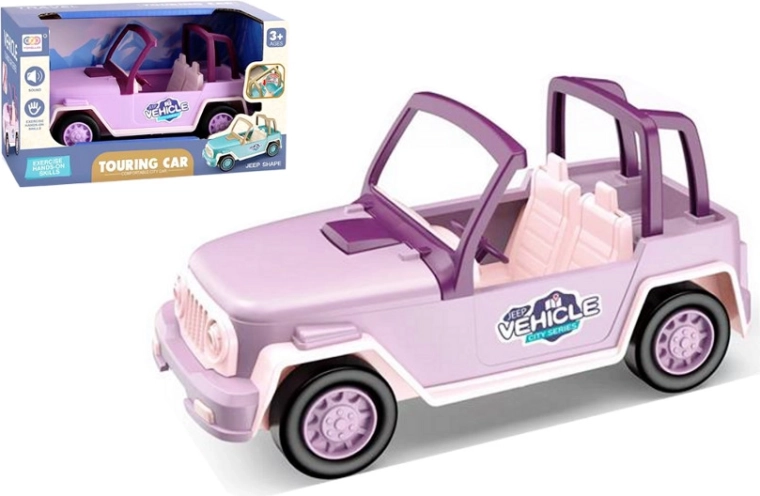 Auto voor poppen met geluid